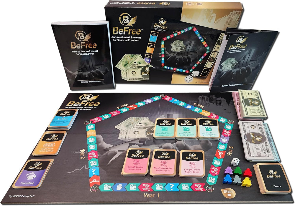 BeFree Strategy & Financial Literacy Board Game