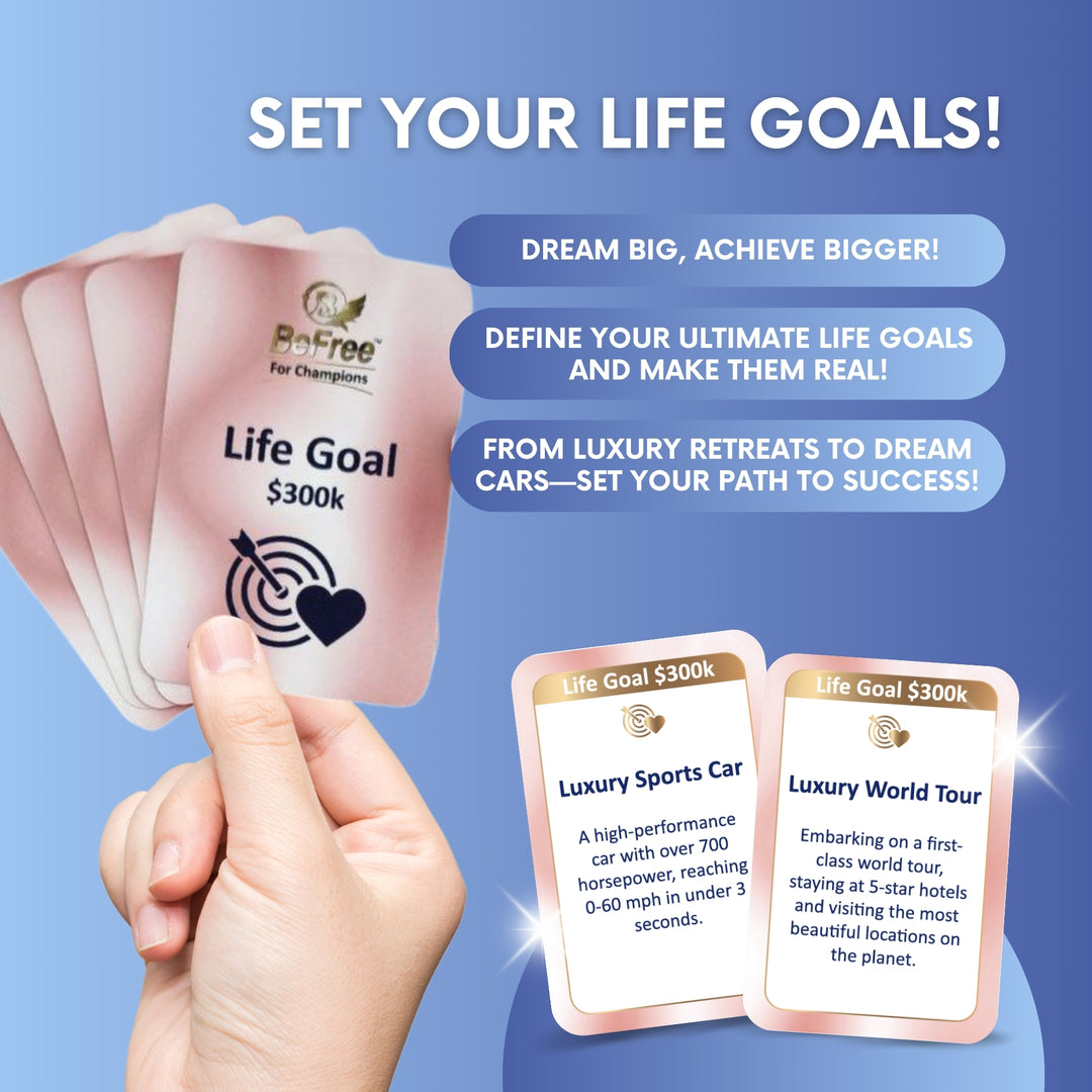 BeFree for Champions – Financial Strategy Board Game for Adults & Families | Cash Flow, Smart Investments & Wealth Building