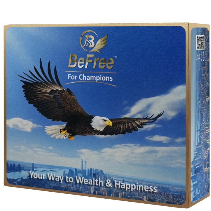 BeFree for Champions – Financial Strategy Board Game for Adults & Families | Cash Flow, Smart Investments & Wealth Building