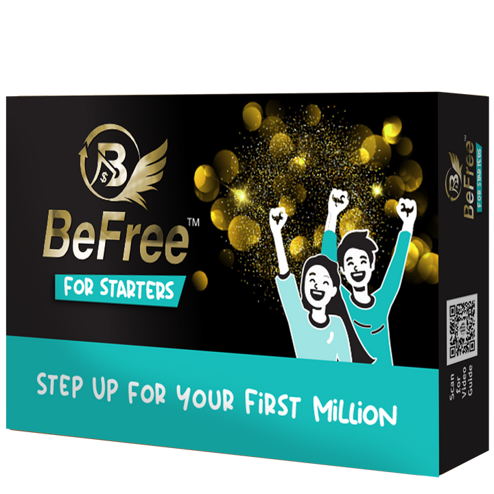 BeFree for Starters – Financial Literacy & Strategy Board Game for Family & Teens | Learn Money Management, Investing & Cash Flow
