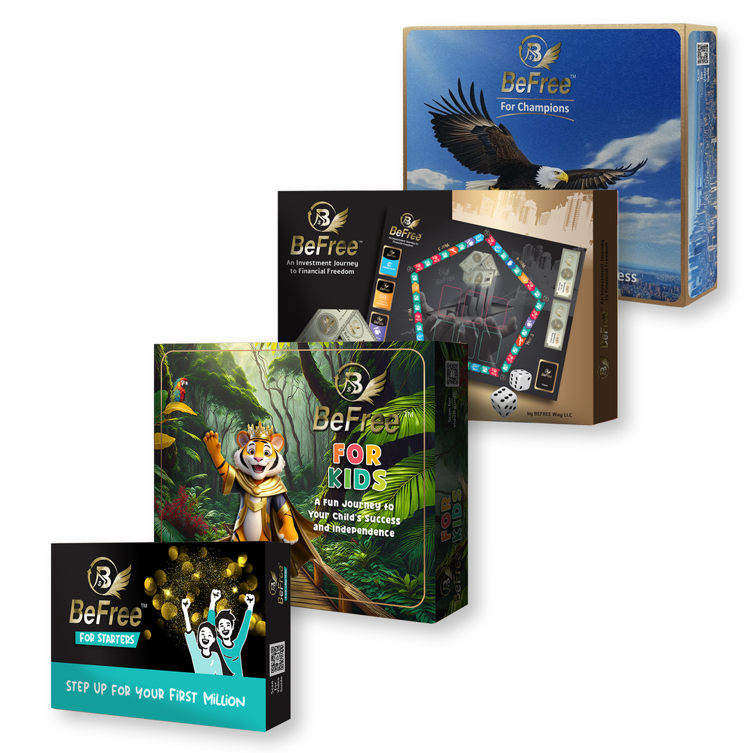 BeFree,  Befree For Starters, BeFree For Champions & BeFree For Kids Bundle 15% OFF