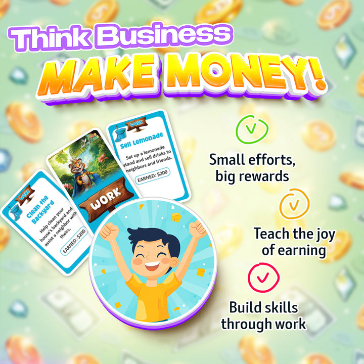 BeFree for Kids – Fun & Educational Board Game | Teach Smart Money Skills, Saving & Investing for Ages 7+